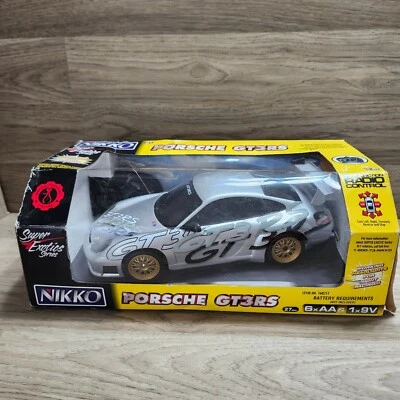 Nikko Porsche 911 GT3RS RC Electric Toy Car, 1:16 Scale new - Image 1 of 4