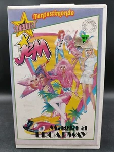 Jem Holograms Magia a Broadway 1985 VHS Stardust Fantastimondo - Foto 1 di 6