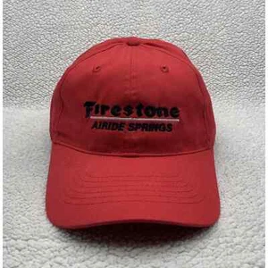 Firestone Airide Springs Baseballmütze Herren Einheitsgröße Haken Schlaufe rot Autos Papa Kappe - Bild 1 von 7