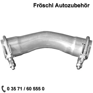 30° Winkel Rohr Bogen gebogenes Biegung Ø60mm Auspuff Adapter + 2 Schellen k* - Bild 1 von 1