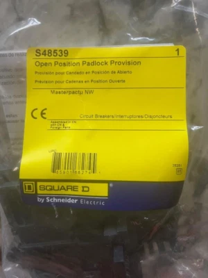 Accesorio de candado disyuntor SQUARE D S48539 1 PIEZA Foto 1 de 3