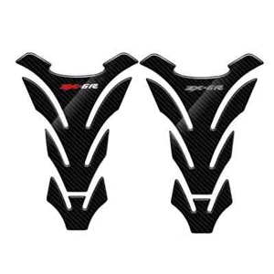 3D Carbon Fiber Fuel Gas Tank Pad Cover Decal Stickers For ZX6R ZX-6R ZX 6R - Picture 1 of 19