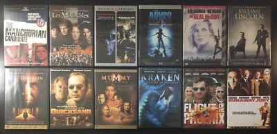 13 Movies on 12 DVD Action Thriller Drama Fantasy Mystery Crime Sci-Fi Lot #14 - Image 1 of 4