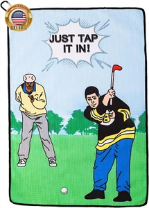 Funny Golf Towel, Printed Golf Towels for Golf Bags with Clip, Golf Gift for Men - Picture 1 of 6