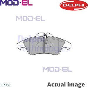 BRAKE PAD SET DISC BRAKE FOR VW LT/28-35/II/Bus/Mk/28-46/Van/Platform/Chassis  