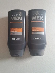 2 x Avon Men Essentials 3 in 1 Shampoo, Condition & Shave - Picture 1 of 1