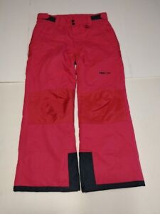 Arctix Girls Pink Reinforced Snow Ski Adjustable Pants ~ Size M 10/12