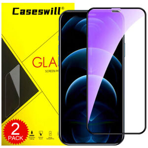 For iPhone 15 14 Plus 13 12 11 Pro X XS Max XR Anti-Blue Light Screen Protector