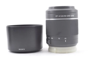 【Top Mint】SONY DT 55-200mm f/4-5.6 model SAL55200-2 SONY αA From Japan #1534 - Picture 1 of 10