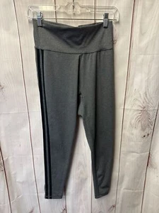 Adidas Women's Size M Gray Leggings - Foto 1 di 3
