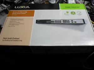 Luxul XFS-1816P, 18-Port Network Switch-2-Gig-16-ports of PoE+ - Picture 1 of 1