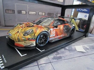 PORSCHE 911 991 RSR Le Mans 2019 #56 Project 1 One Bergmeister LMGTE IXO 1:18 - Foto 1 di 5