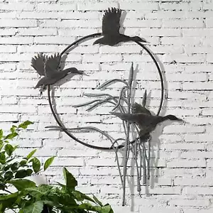 Duck Trio Garden Wall Hanging - Picture 1 of 2