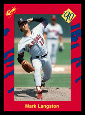 1990 Classic Update Mark Langston  California Angels #T28 Near Mint NM