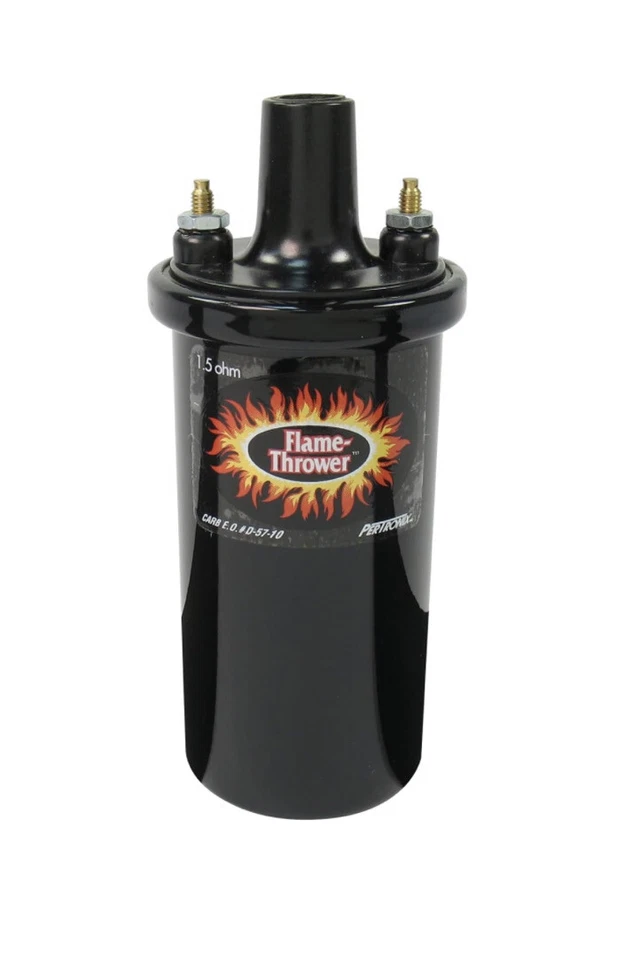 PERTRONIX 40011 FLAME-THROWER COIL 40,000 VOLT 1.5 OHM BLACK - Image 1 of 4