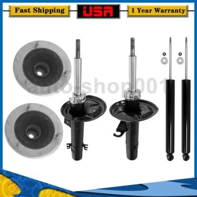 6 Front Rear Shocks Struts Mount For BMW X3 2010 2009 2008 2007 2006 2005 2004 Foto 1 de 4