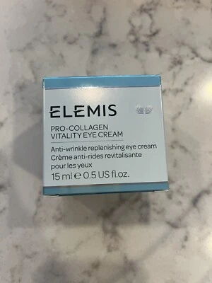 Crema de ojos ELEMIS Pro Collagen Vitality 15 ml/0,5 fl oz tamaño completo nueva en caja Foto 1 de 3