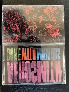 Aerosmith Cassettes - Done With Mirrors & Permanent Vacation -Excellent! - Picture 1 of 2