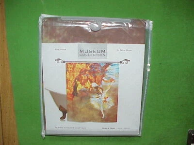 Degas The Star COLECCIÓN MUSEO Bailarina Danza Cortina de Ducha Tela 70"x72" Foto 1 de 3