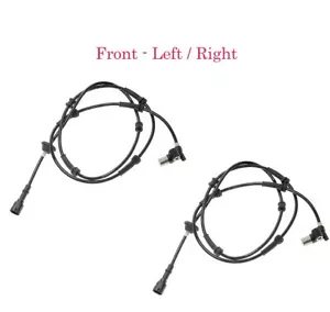 2x ABS Speed Wheel Speed Sensor Front L/R Fits Jeep Cherokee Wrangler - Picture 1 of 5