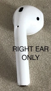 OEM Apple AirPod 2nd Generation Right Ear ONLY Replacement Bud A2032 2019 - Picture 1 of 5