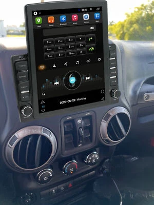 Radio GPS estéreo Carplay 9,7" Android 15 navegación FM para Jeep Wrangler JK 2007-2017 Foto 1 de 4