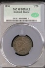 1835 Half Cent Classic Head Cacg Cac Grading