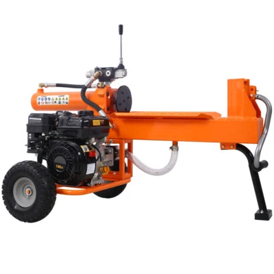 20 Ton Portable Log Splitter 7HP Engine Orange w/Auto Return Ram, Gear Pump, EPA - Image 1 of 4