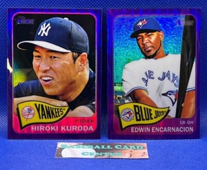 2014 Topps Heritage Chrome Purple Refractors Complete Your Set U-Pick