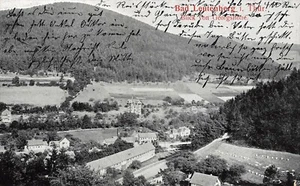 Bad Leutenberg I. Thür. Vista Desde Georgshöhe AK 1916 - Imagen 1 de 2