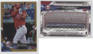 2018 Bowman Chrome National Convention /50 Rhys Hoskins #BNR-RHO Rookie RC