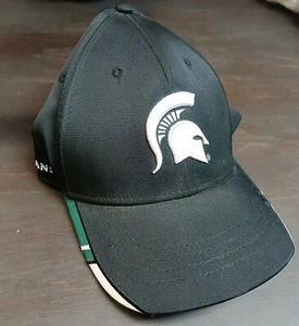 Michigan State Spartans NCAA DUNKELGRÜNE KAPPE Mütze verstellbar neu ohne Etikett - Bild 1 von 9
