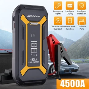 Car Jump Starter Booster Jumper Box Power Bank Battery Charger Portable 26800mAh - Picture 1 of 10