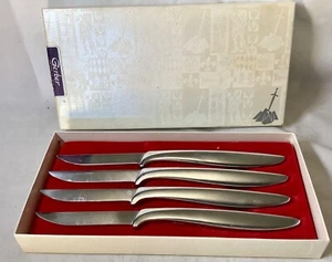 Vtg Se of 4 MCM Gerber Legendary Blades Mimings Knives With Box - Picture 1 of 4