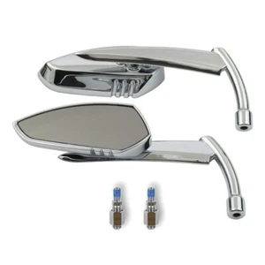 Chrome Custom Mirrors fit KAWASAKI VN 800 VULCAN & CLASSIC (913916) - Picture 1 of 1