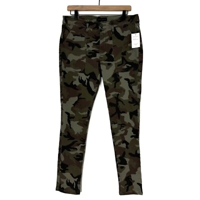 Pantalones informales Sanctuary para mujer talla 30 verde estampado camuflaje sarga de cerdo nuevos Foto 1 de 4