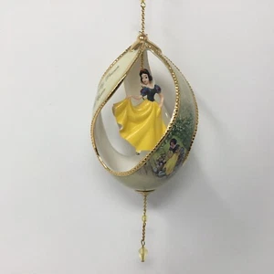 Disney Blancanieves Vidrio Ovalado Adorno Decoración Ver Descripción e Fotos - Imagen 1 de 16