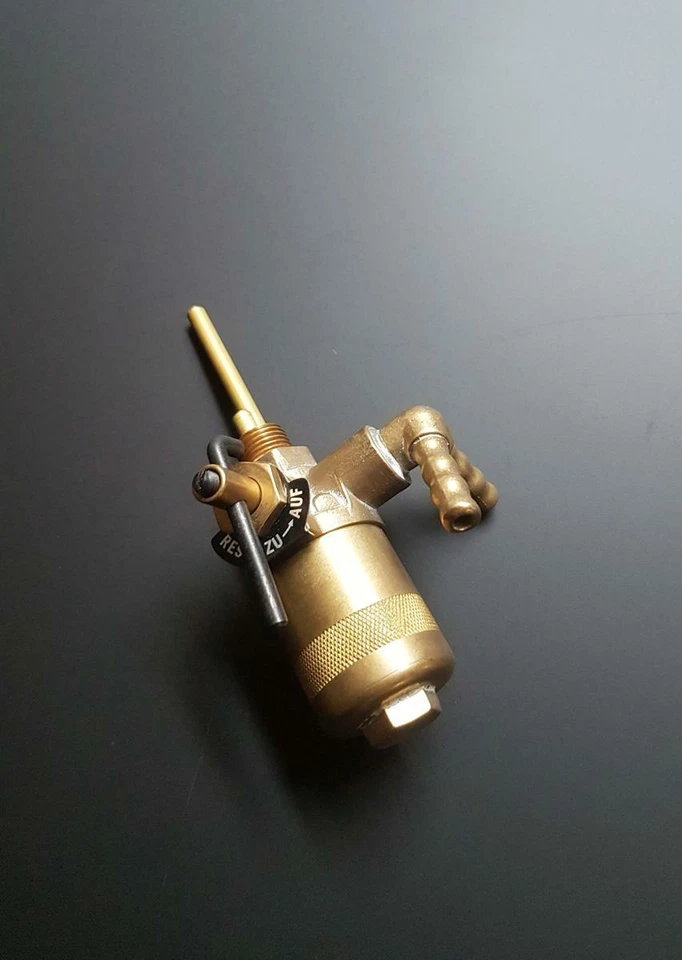 Fuel Tap BMW R4 R11 R12 R17 Brass Double Spout 1/4" - Image 1 of 3