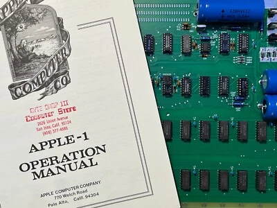 Apple 1 Replica | Tested & Fully Working | Incl. Manual Replicas - Bild 1 von 4