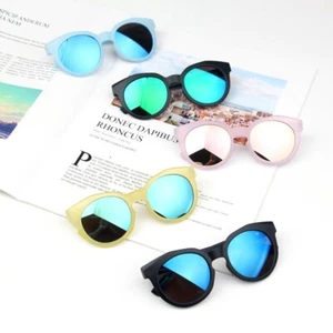Baby Kids Boys Girls Toddler Children Sunglasses Protection UV400 Goggles Round - Picture 1 of 31