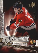 2005-06 (BLACKHAWKS) SPx Xcitement Rookies #XRRB Rene Bourque /999