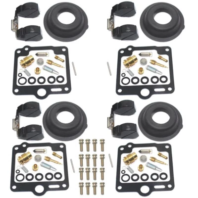 4X Carb Kit Float Diaphragm For Yamaha FJ1200 86-87 FJ1100 84-85 FJ 1200 1100 Foto 1 de 4