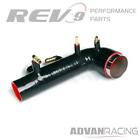 Rev9(SH-002-BLK_3) Silicone Intake Hose Turbo Inlet Bolt On Multi-Ply Upgrade...