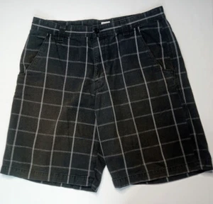 North Face 34-35”/11” Shorts Alderson Ripstop Wandern Camp schwarz kariert Herren Gr. 36 - Bild 1 von 5