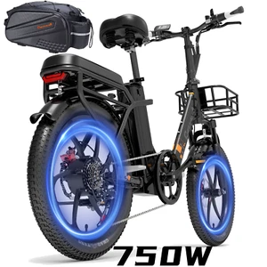 75OVV City E-Bikes 48V 20AH klappbar E-Mountainbike 180km Herren/Damen 20 Zoll - Bild 1 von 21