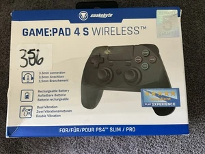 Snakebyte PS4 Game:Pad 4 S Wireless Controller Black SB909375 - Picture 1 of 11