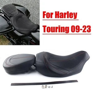Driver Passenger Seat Pillion Set For Harley Electra Street Glide 09-23 red - Picture 1 of 1