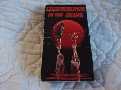 LABORATORY OF THE DEVIL VHS HORROR GORE MAN BEHIND THE SUN UNIT 731 DEAD ALIVE - Image 1 of 4