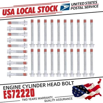 Head Bolts Set for Chevrolet Tahoe Suburban 1500-3500 GMC Cadillac 4.8 5.3 6.0 - Image 1 of 4