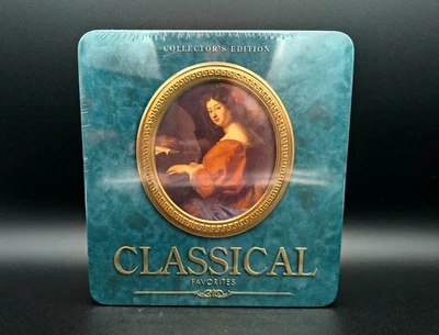 100 Classical Favorites Collector's Edition CD Tin Set - Mozart, Bach - SEALED - Bild 1 von 3
